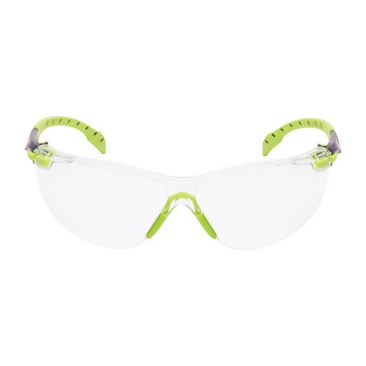3M Peltor Schießbrille Solus 1000 Klar mit grünem Bügel