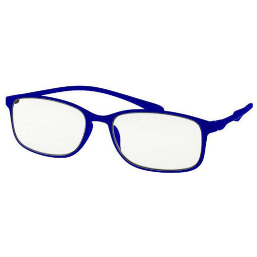 Lesehilfe m.extradünner Fassung Office mit Etui blau