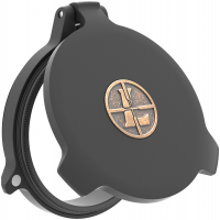 Leupold Abdeckkappe Alumina Flip Back Lenscover x42mm Schwarz Matt