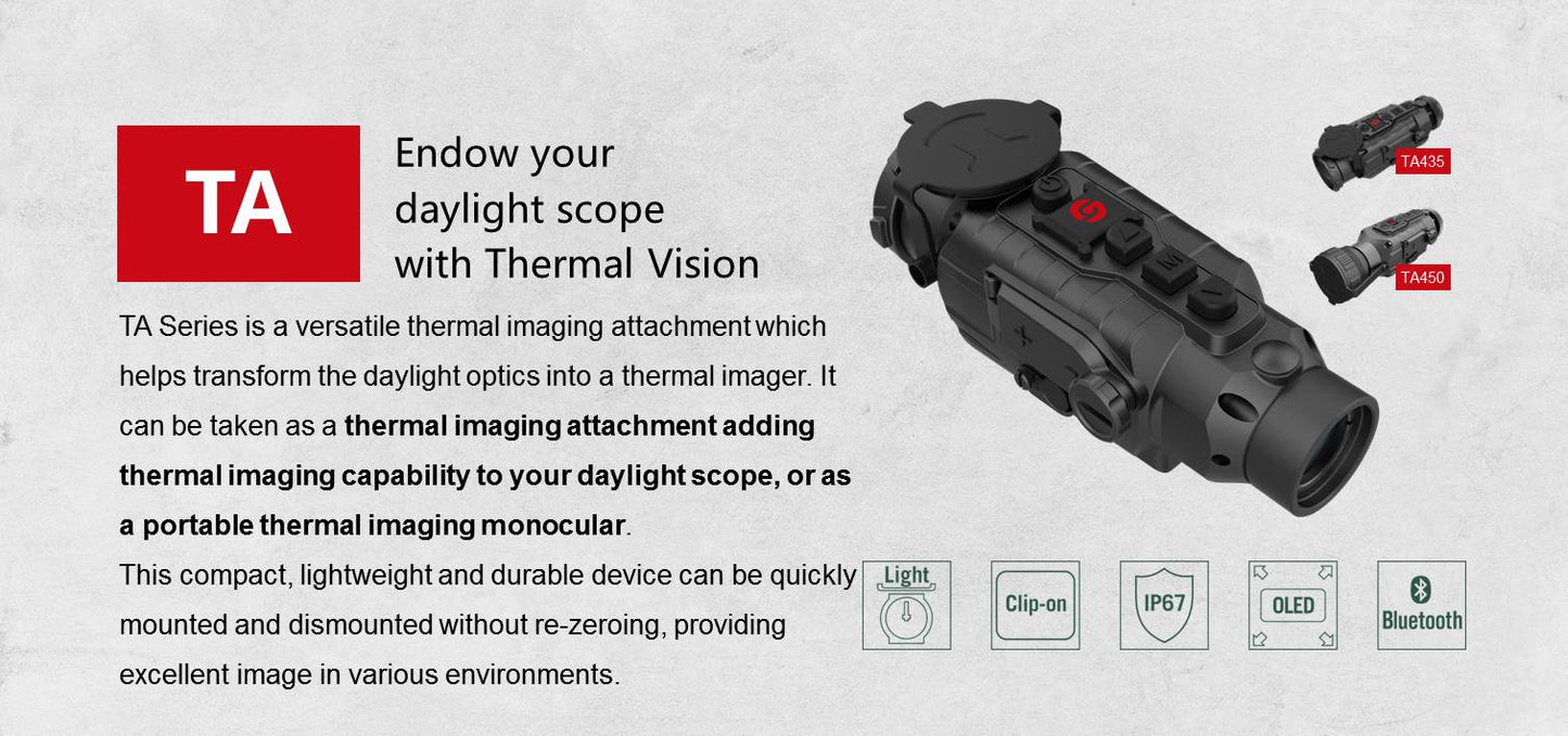 TS Series 435 Thermal Rifle Scope