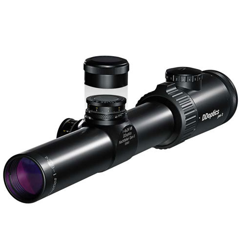 Zielfernrohr |  Nachtfalke V6 1-6x24 Gen3 | Crosshair | MRAD